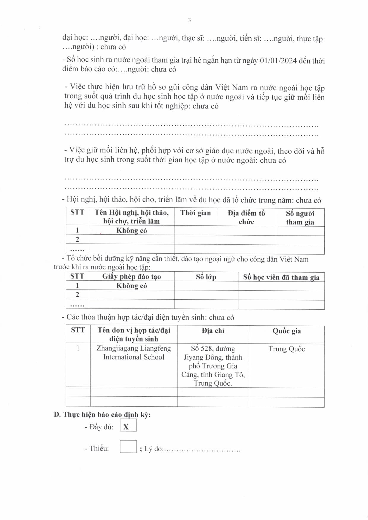 Báo cáo hoạt động hàng năm - Trang 3